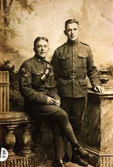Corporal Arthur Gale and Private Thomas Gale, who both served in the Canadian army. They had both emigrated to Canada before the war but were born in Piddlehinton.