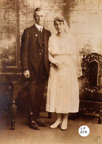 William Jeanes and Florrie Dyke (another of Laura's daughters) were married in Piddlehinton Church in 1920.